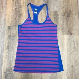 Striped Champion Gym Tank